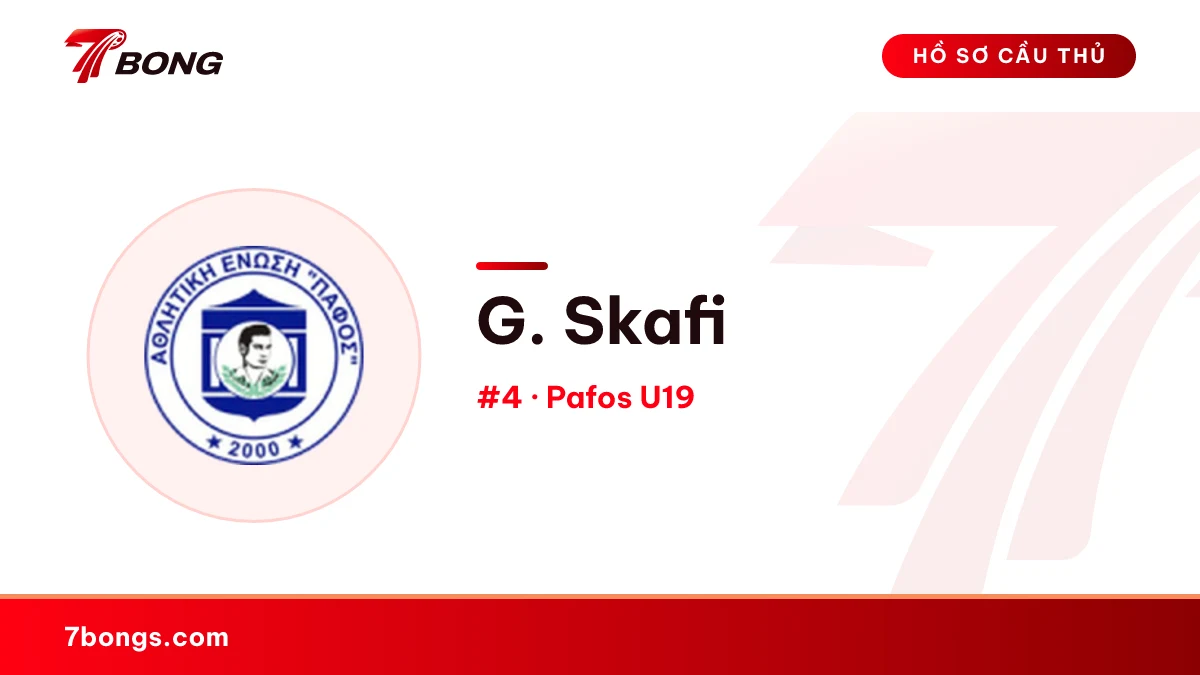 G. Skafi — Pafos U19