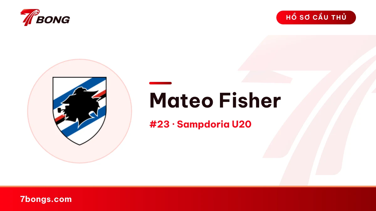 Mateo Fisher — Sampdoria U20