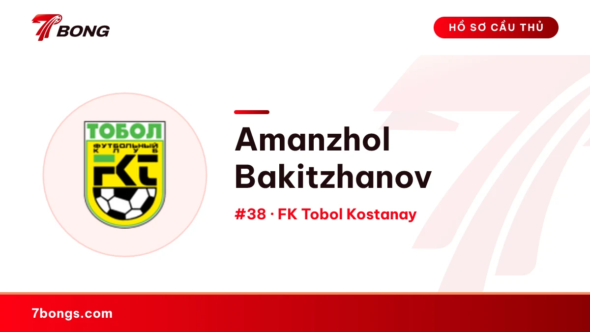 Amanzhol Bakitzhanov — FK Tobol Kostanay