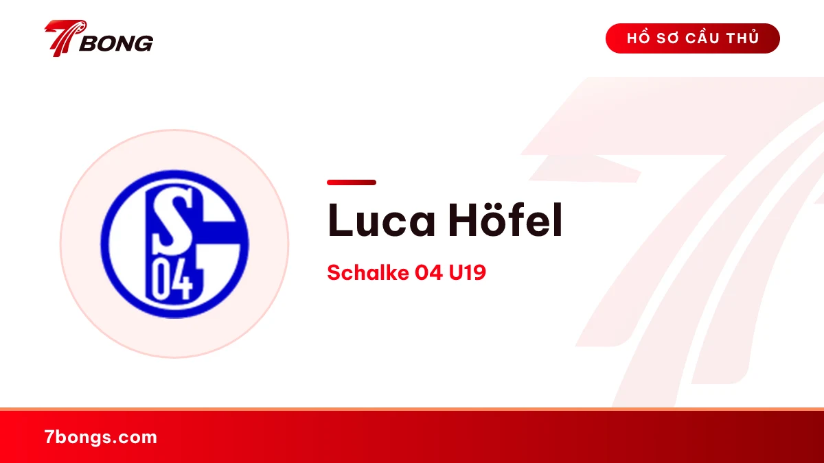 Luca Höfel — Schalke 04 U19