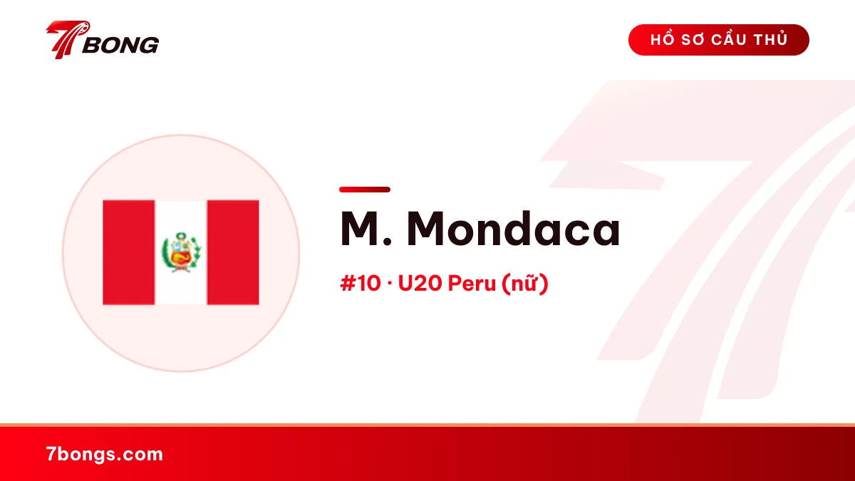 M. Mondaca — U20 Peru (nữ)