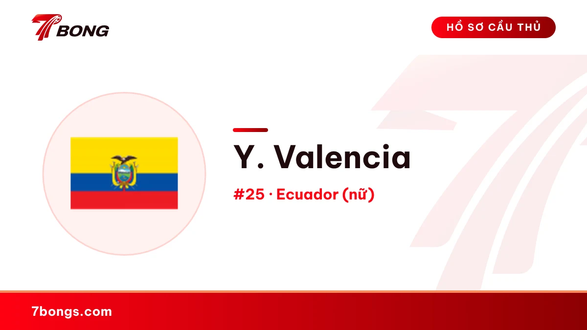 Y. Valencia — Ecuador (nữ)