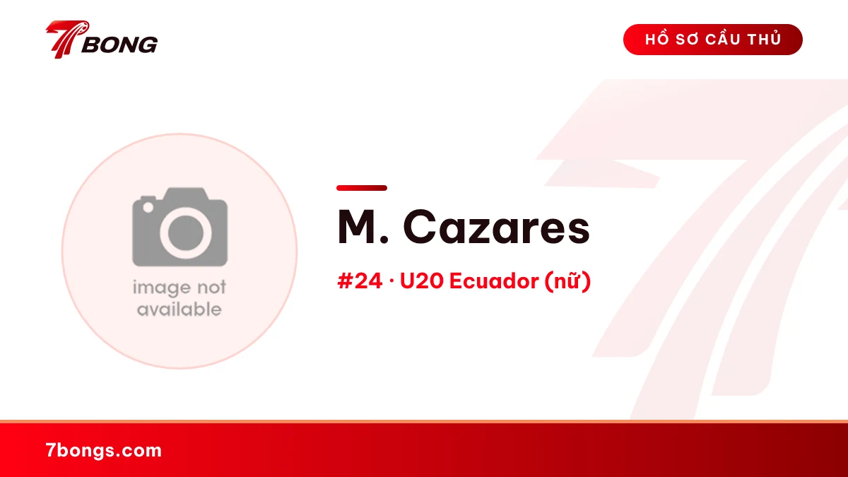 M. Cazares — U20 Ecuador (nữ)