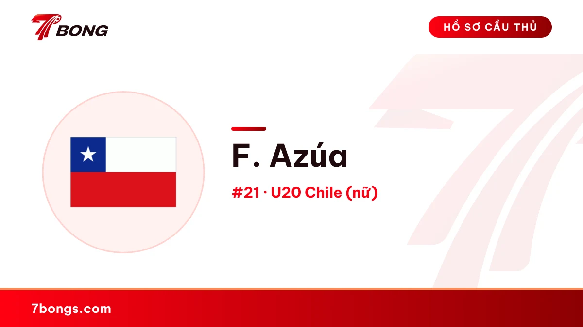 F. Azúa — U20 Chile (nữ)