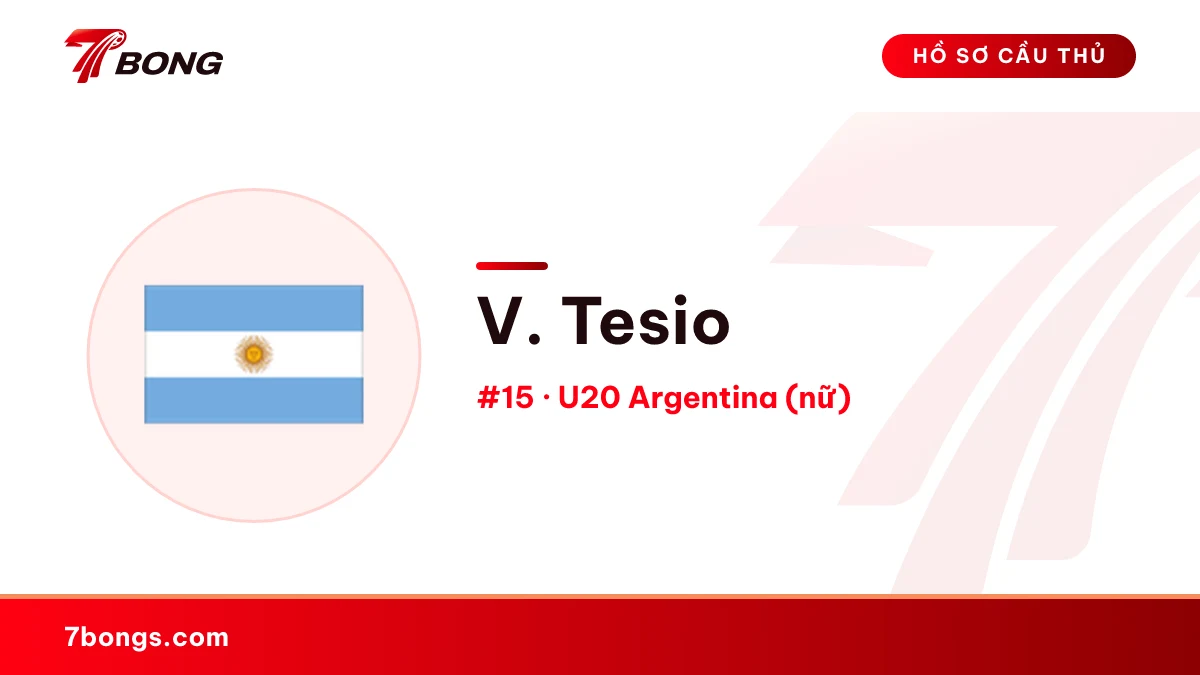 V. Tesio — U20 Argentina (nữ)