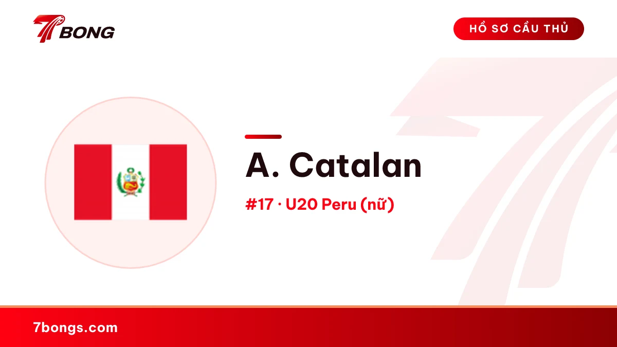 A. Catalan — U20 Peru (nữ)