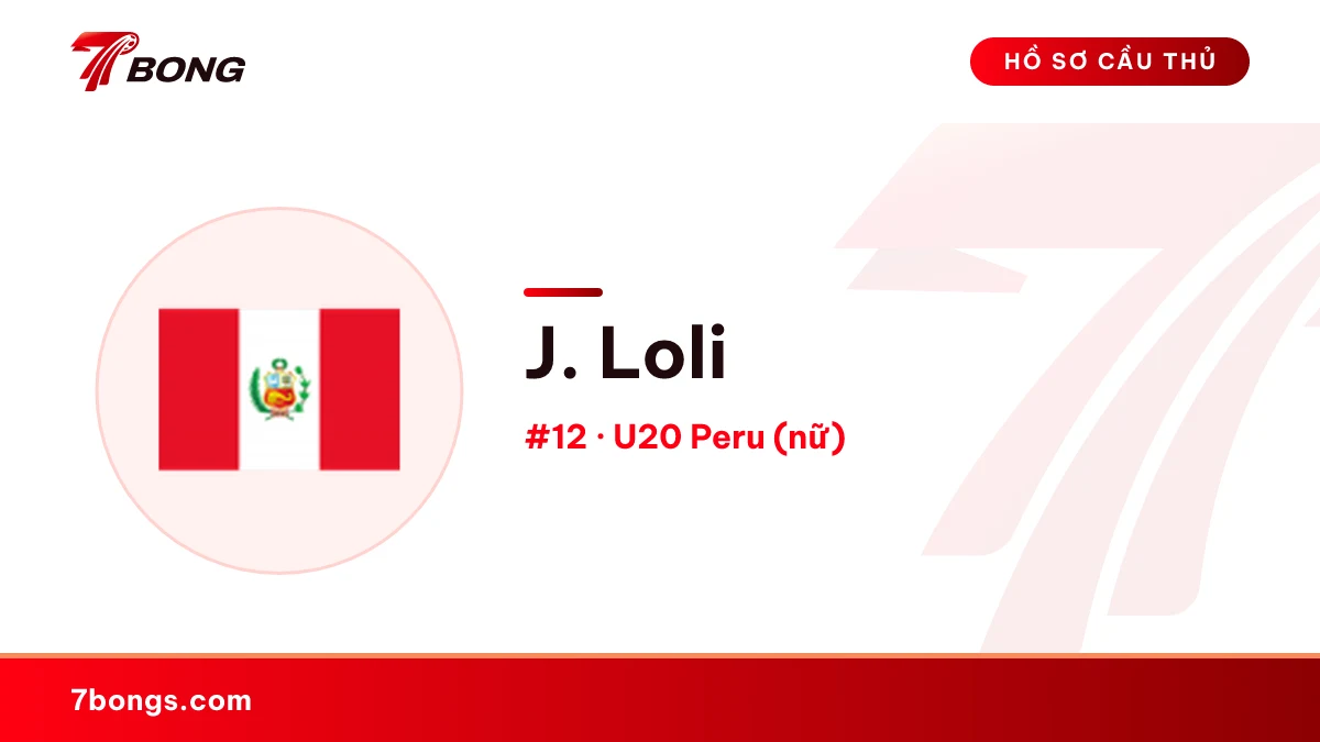 J. Loli — U20 Peru (nữ)