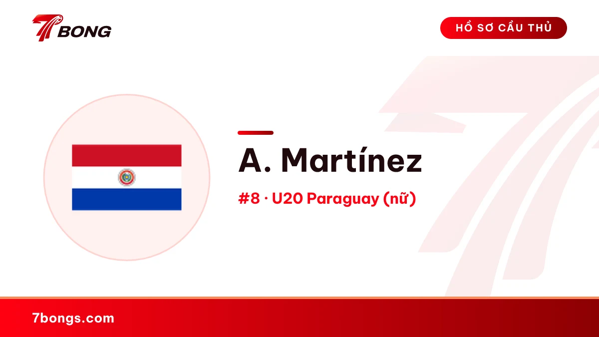 A. Martínez — U20 Paraguay (nữ)