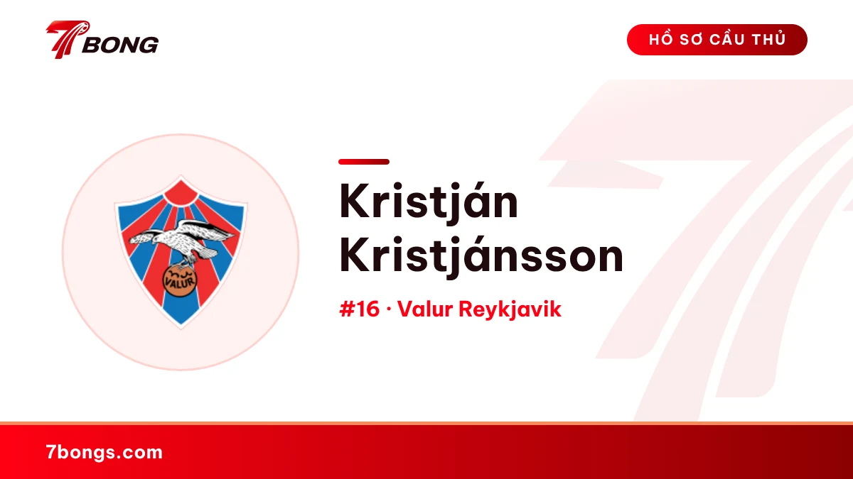 Kristján Kristjánsson — Valur Reykjavik
