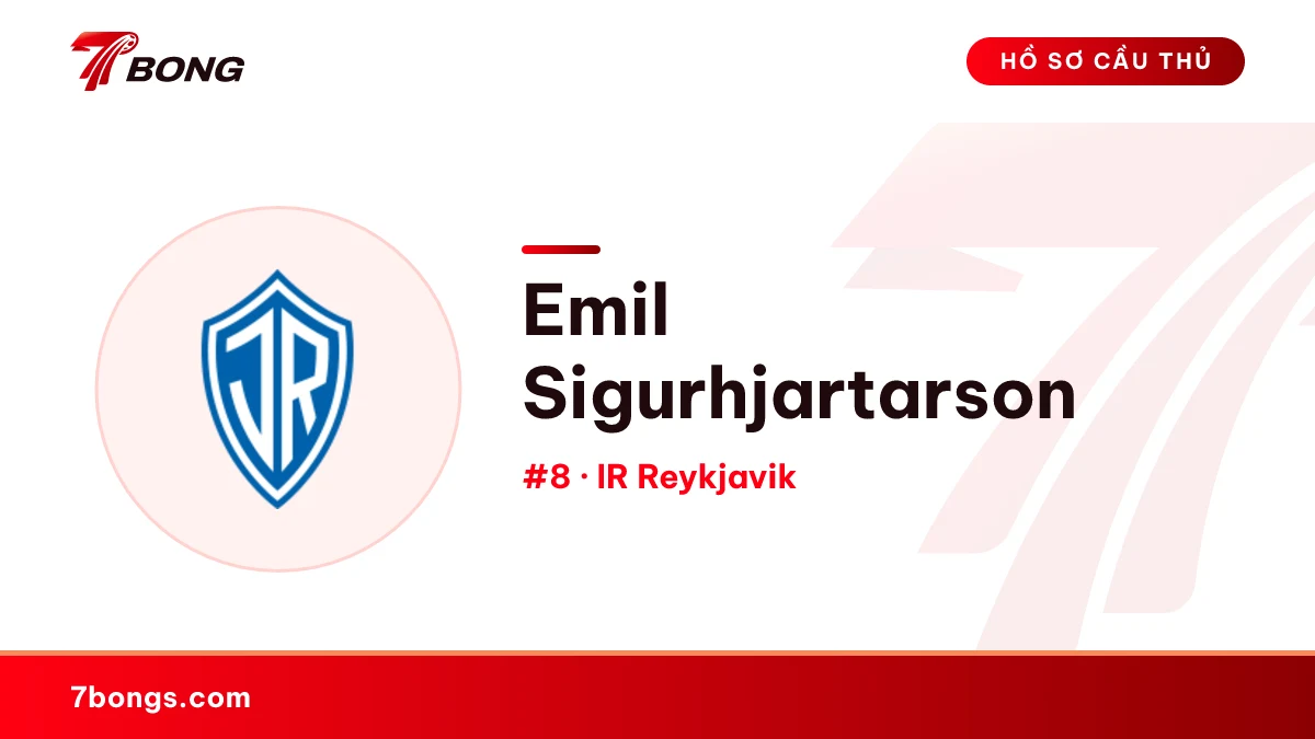 Emil Sigurhjartarson — IR Reykjavik