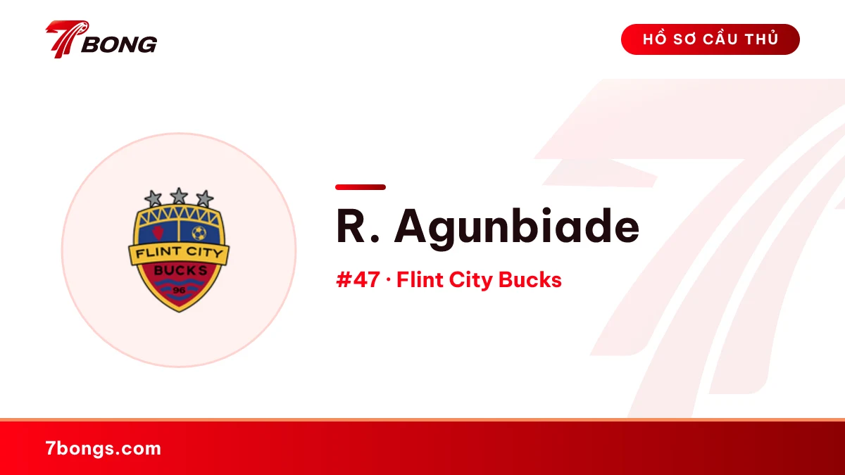 R. Agunbiade — Flint City Bucks