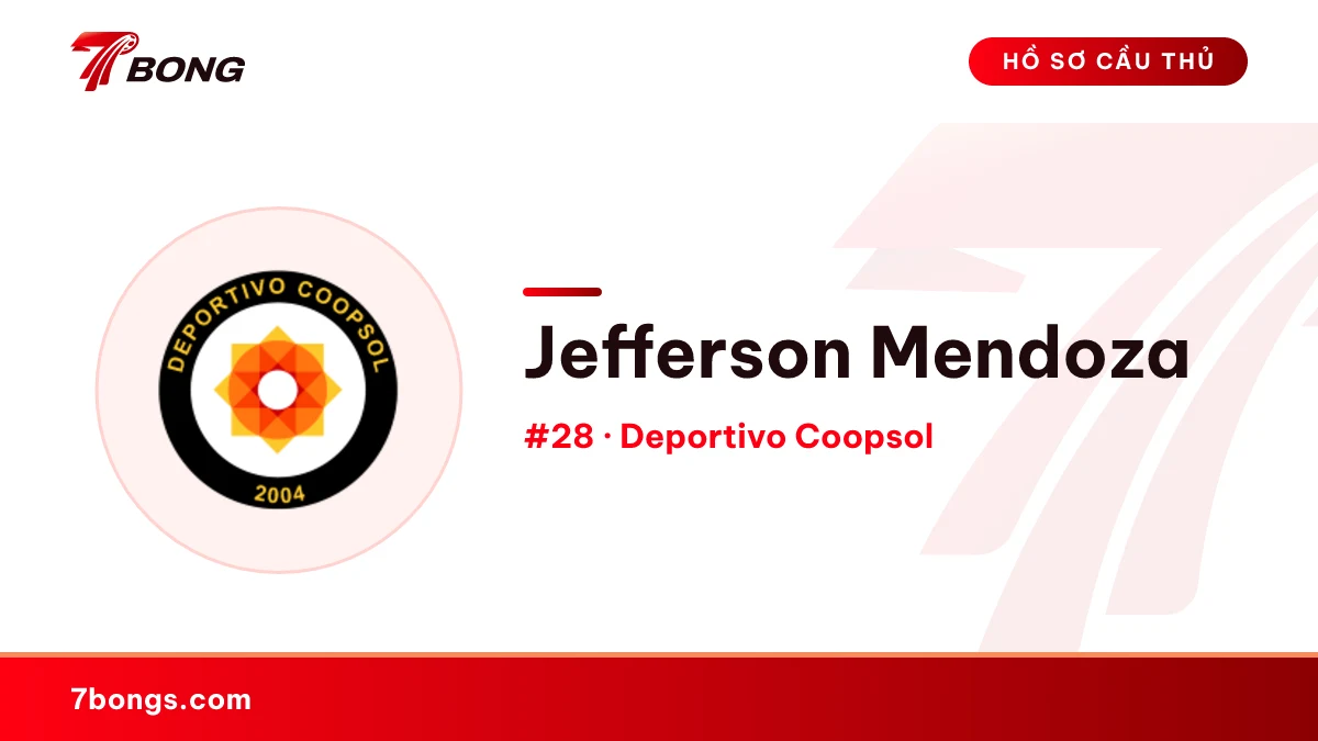 Jefferson Mendoza — Deportivo Coopsol