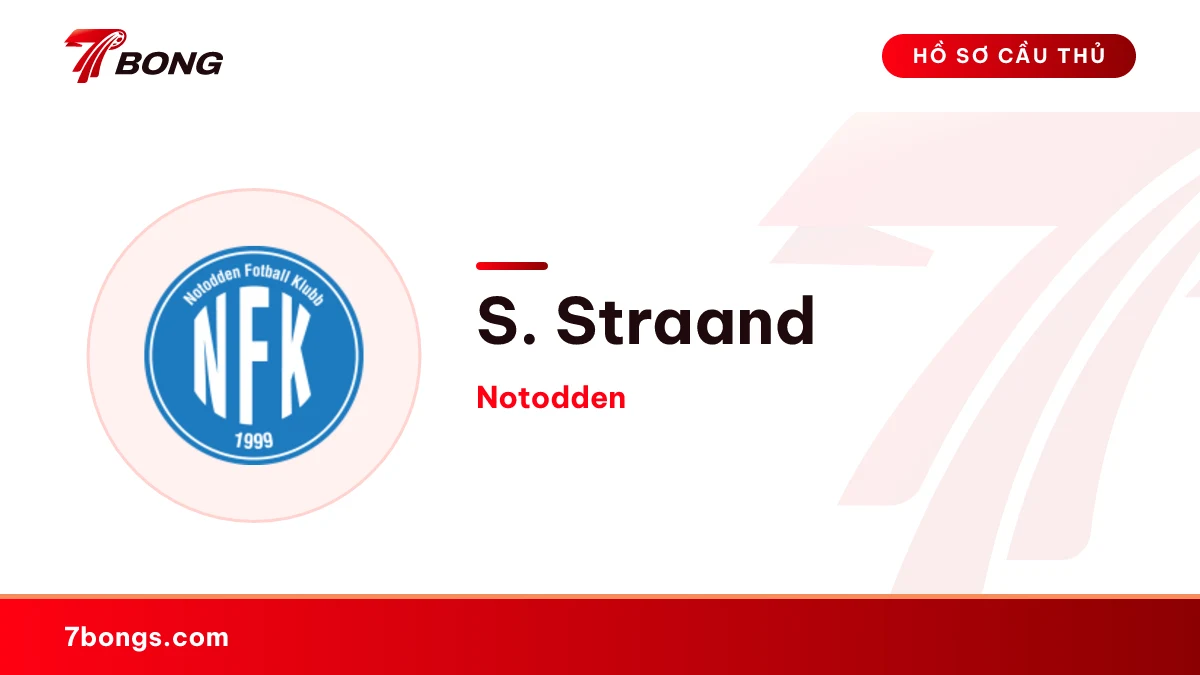 S. Straand — Notodden