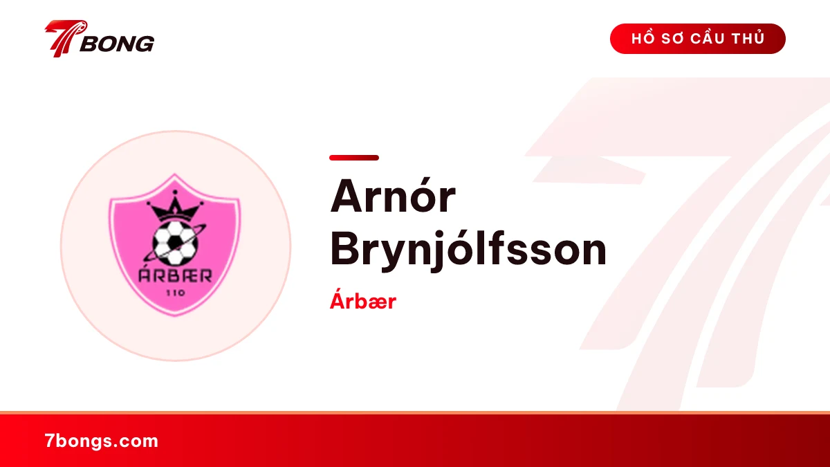 Arnór Brynjólfsson — Árbær