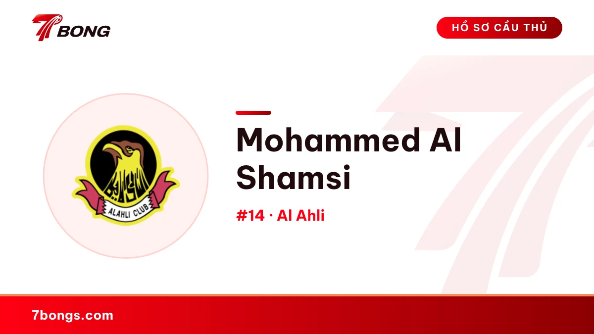 Mohammed Al Shamsi — Al Ahli