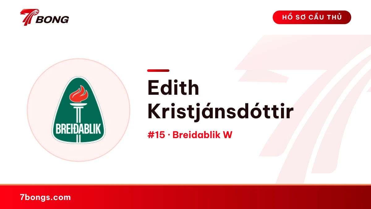Edith Kristjánsdóttir — Breidablik W