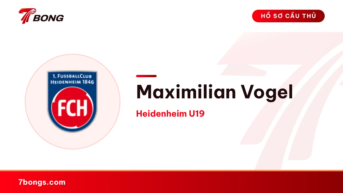 Maximilian Vogel — Heidenheim U19