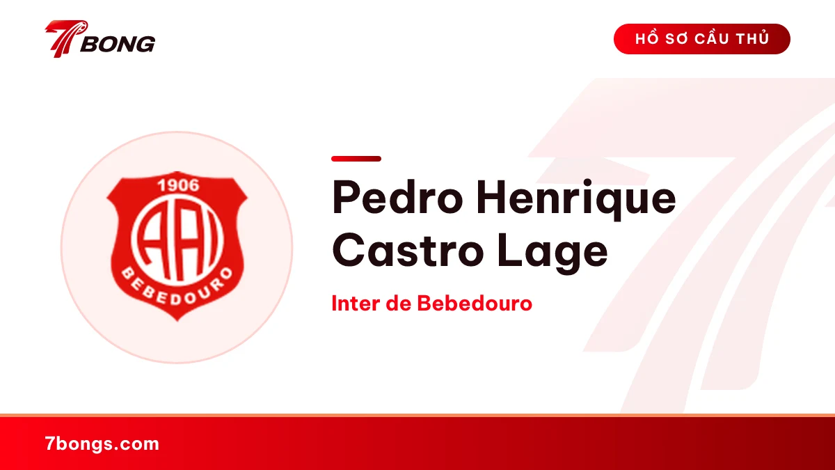 Pedro Henrique Castro Lage — Inter de Bebedouro