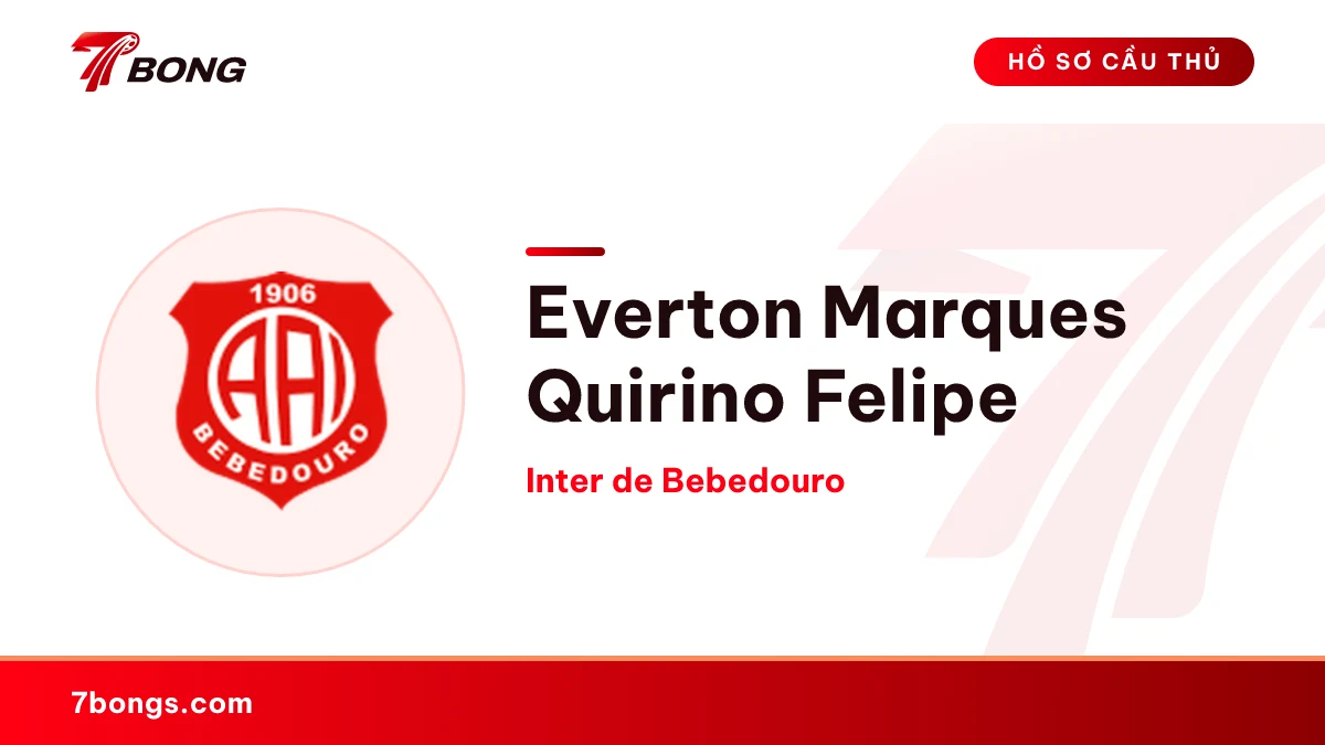 Everton Marques  Quirino Felipe — Inter de Bebedouro
