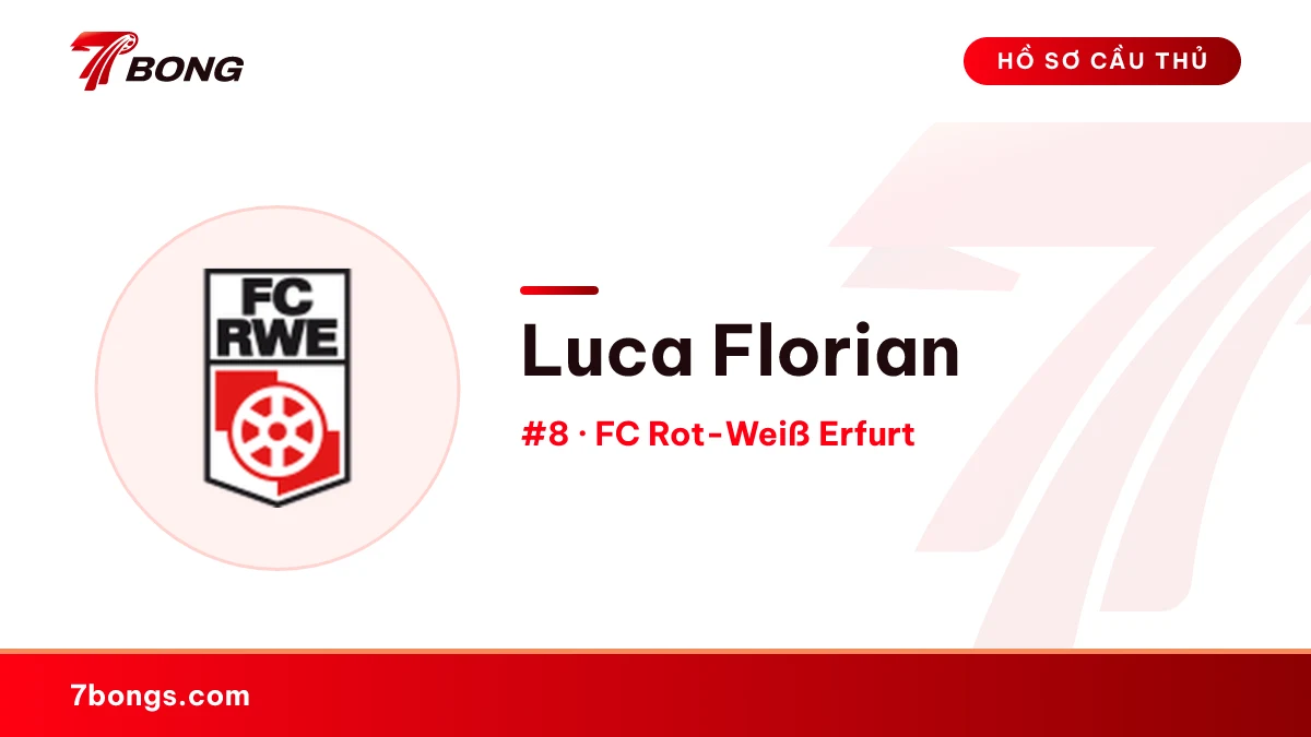 Luca Florian — FC Rot-Weiß Erfurt