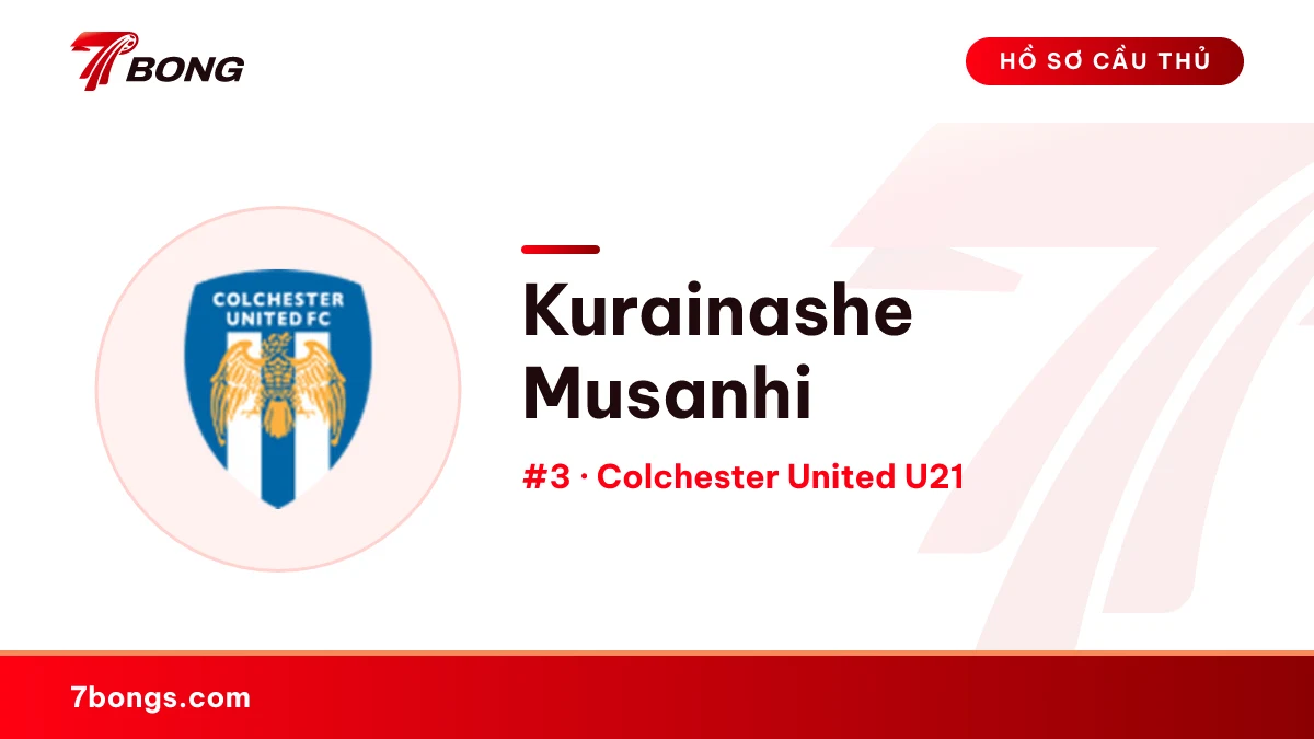Kurainashe Musanhi — Colchester United U21