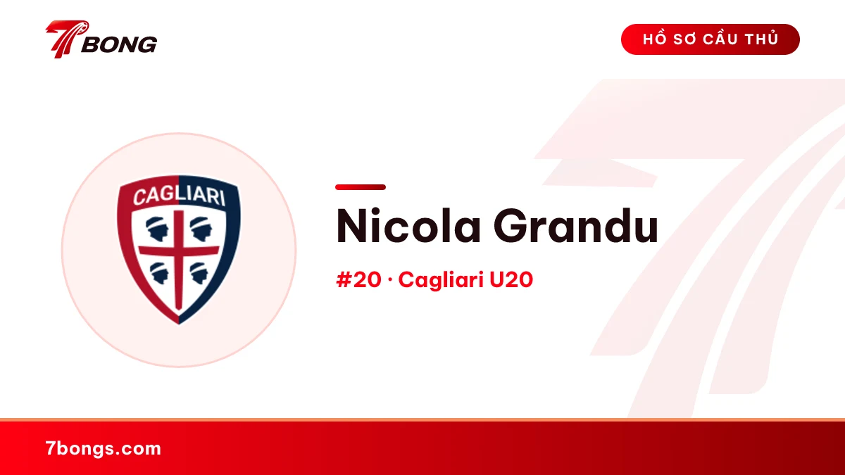 Nicola Grandu — Cagliari U20
