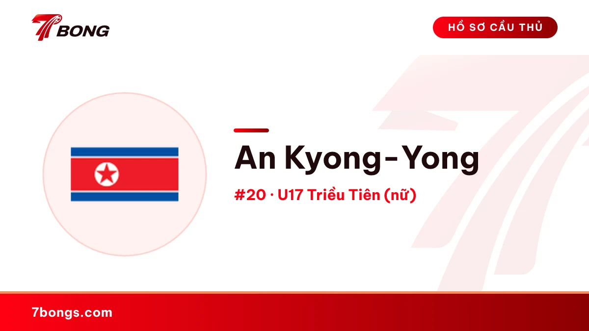 An Kyong-Yong — U17 Triều Tiên (nữ)