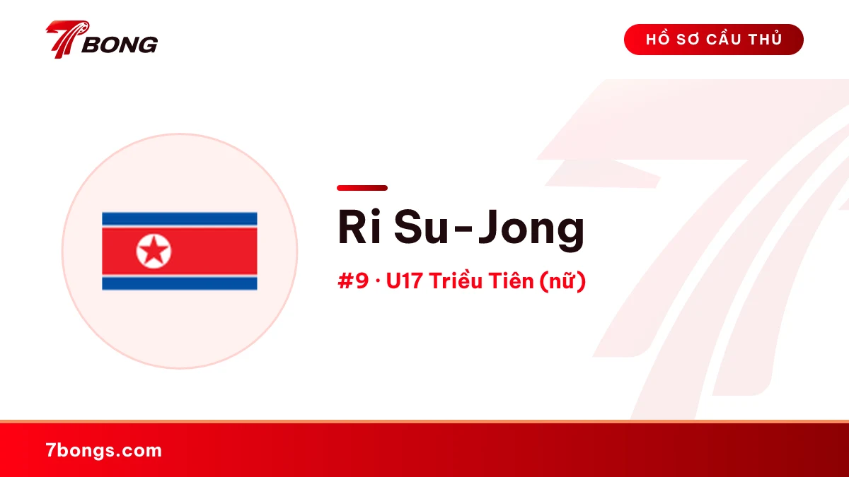 Ri Su-Jong — U17 Triều Tiên (nữ)