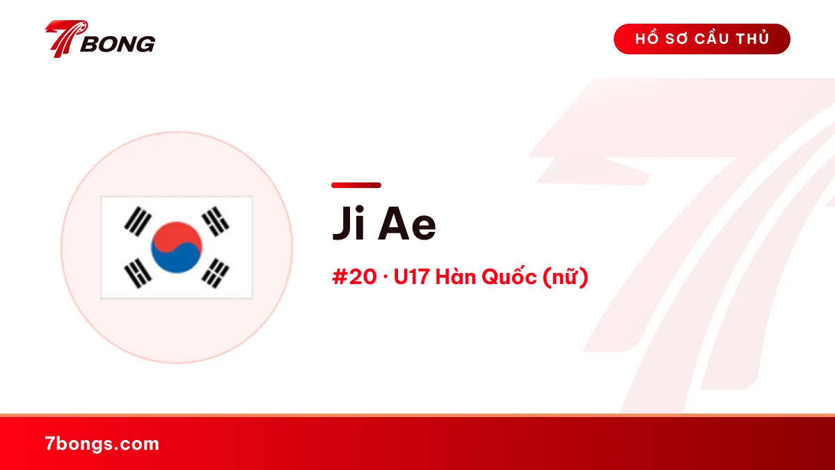 Ji Ae — U17 Hàn Quốc (nữ)