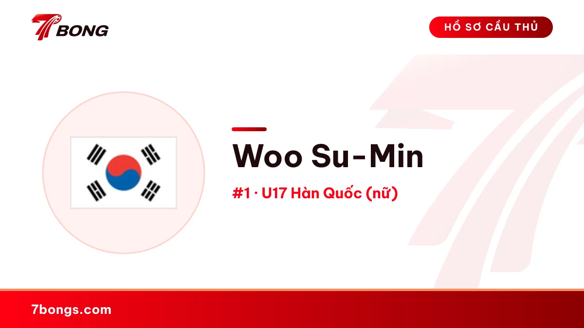 Woo Su-Min — U17 Hàn Quốc (nữ)