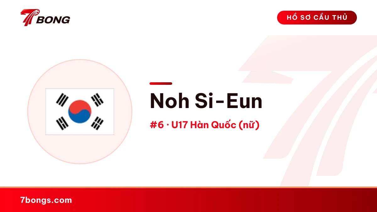 Noh Si-Eun — U17 Hàn Quốc (nữ)