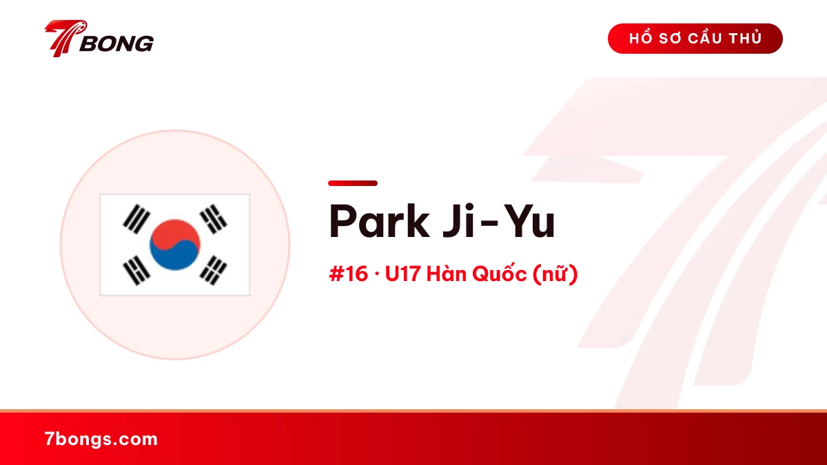 Park Ji-Yu — U17 Hàn Quốc (nữ)