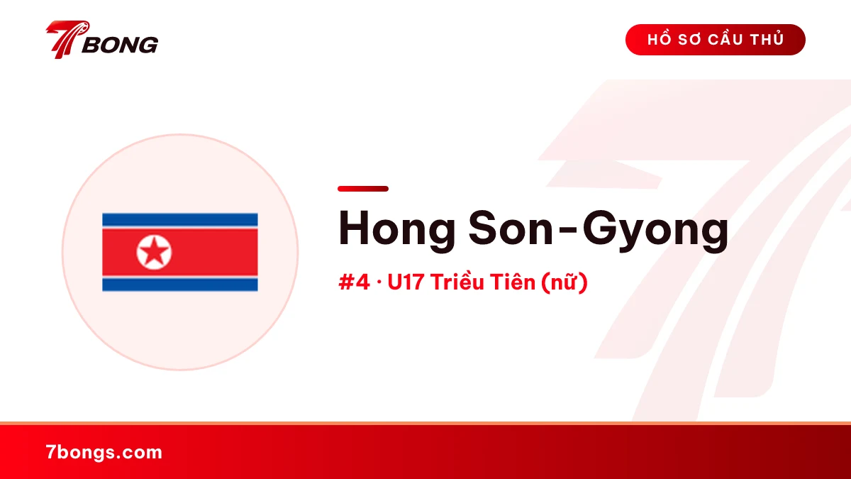Hong Son-Gyong — U17 Triều Tiên (nữ)