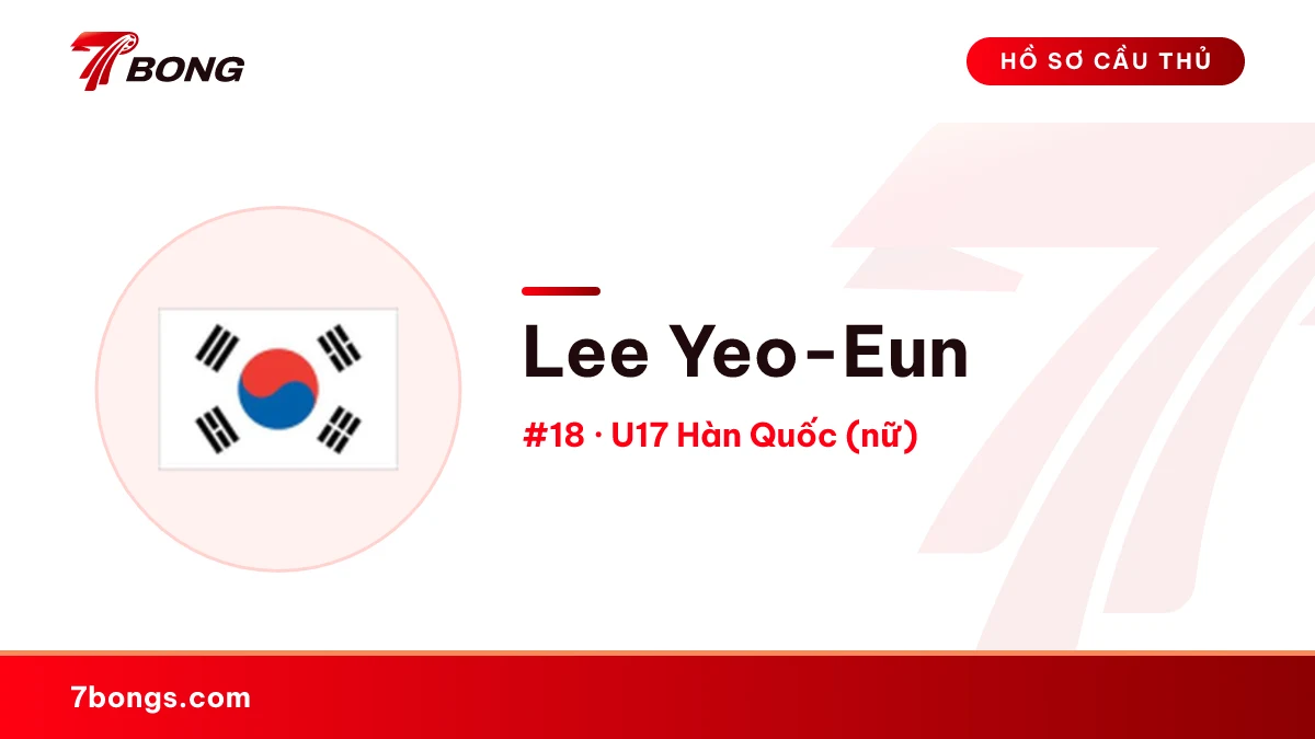 Lee Yeo-Eun — U17 Hàn Quốc (nữ)