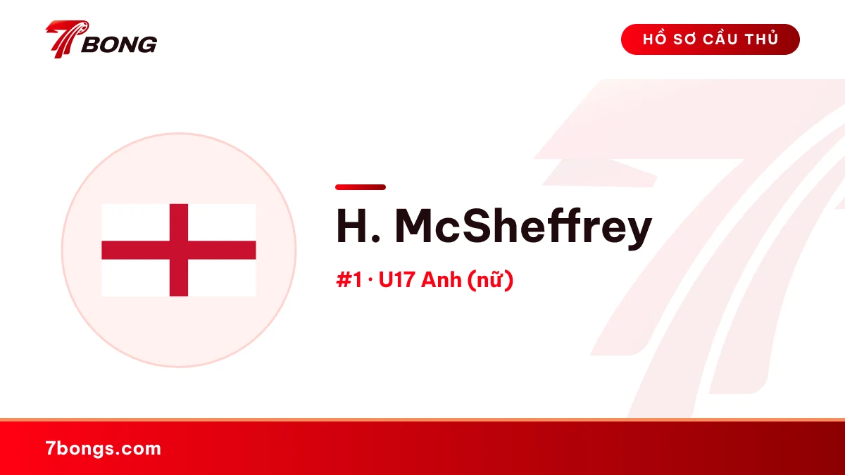H. McSheffrey — U17 Anh (nữ)