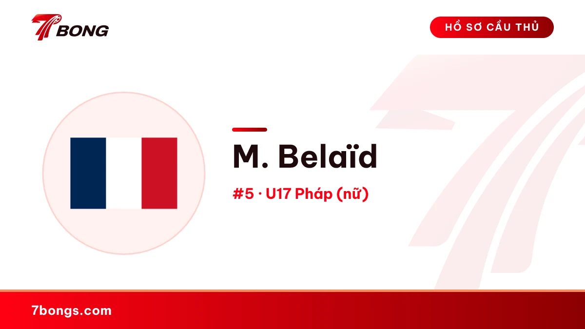 M. Belaïd — U17 Pháp (nữ)