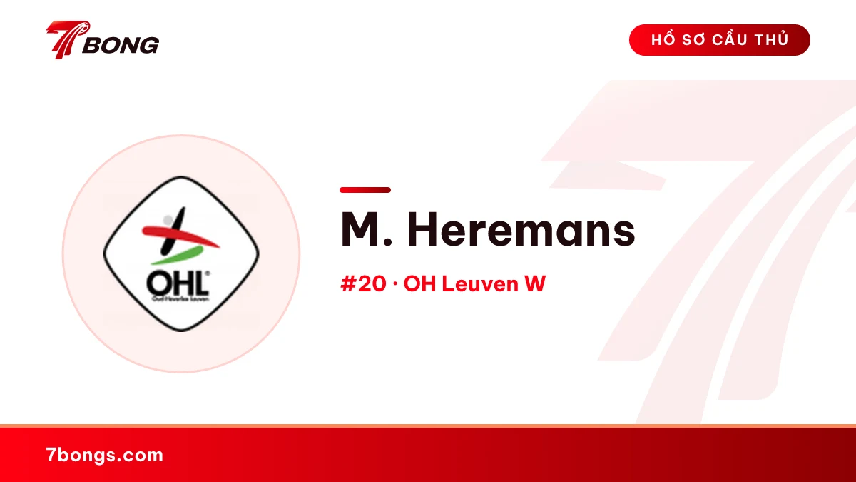M. Heremans — OH Leuven W