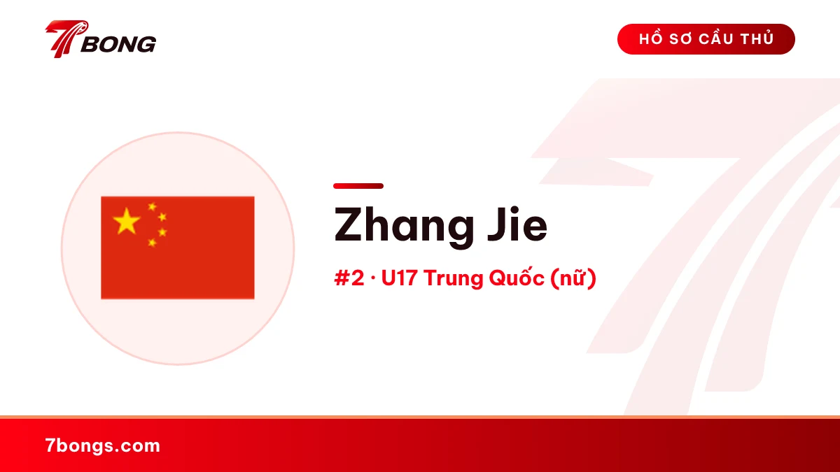 Zhang Jie — U17 Trung Quốc (nữ)