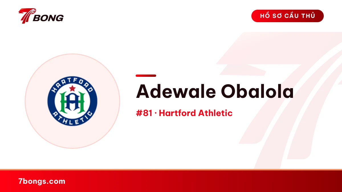 Adewale Obalola — Hartford Athletic