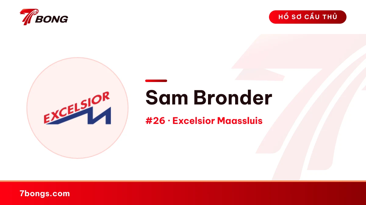 Sam Bronder — Excelsior Maassluis