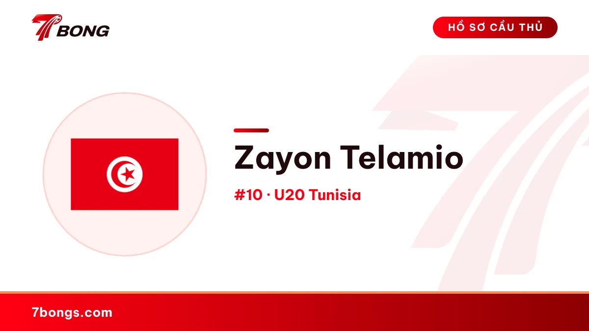Zayon Telamio — U20 Tunisia