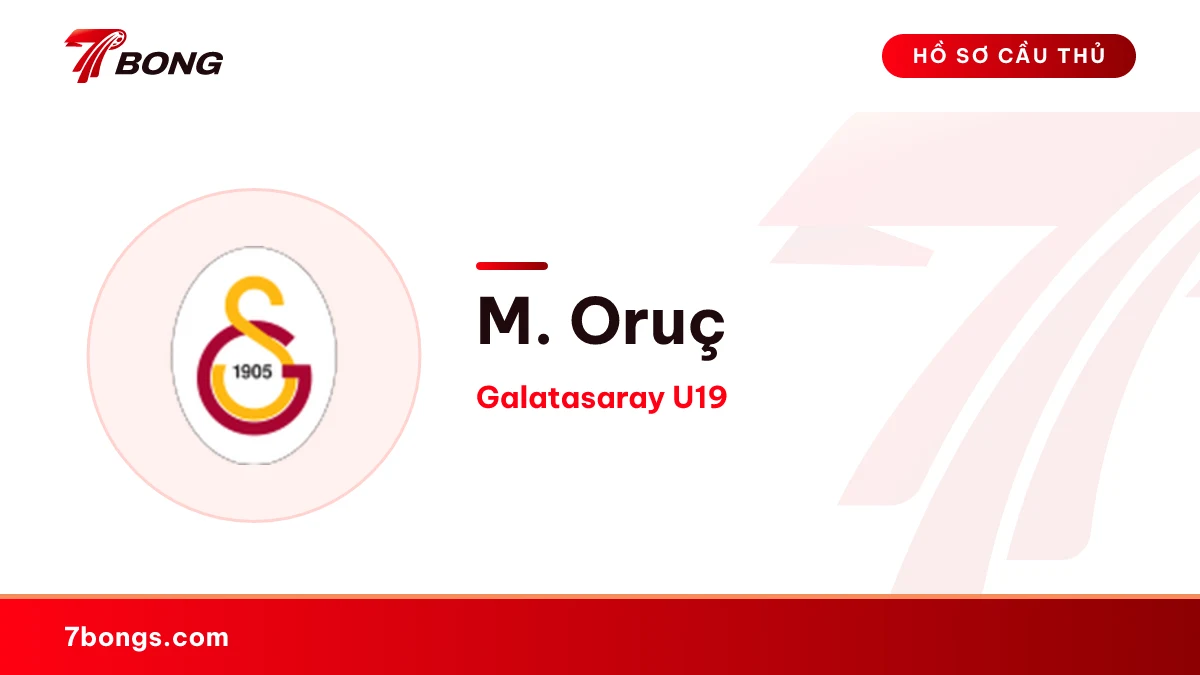 M. Oruç — Galatasaray U19