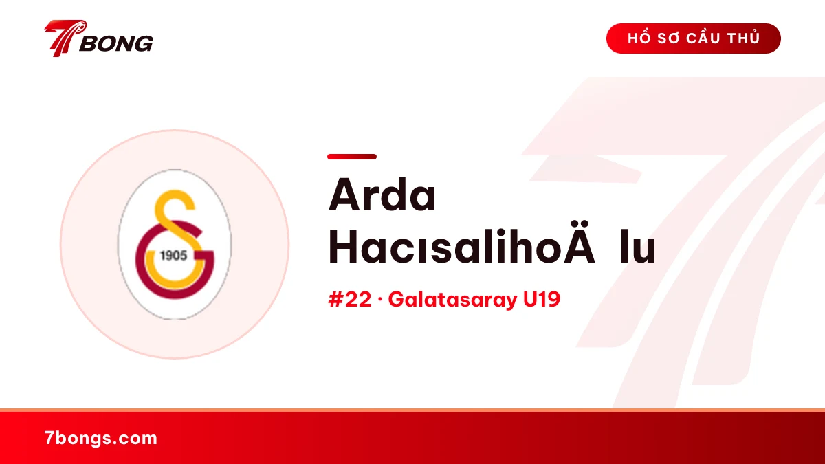 Arda HacısalihoÄlu — Galatasaray U19