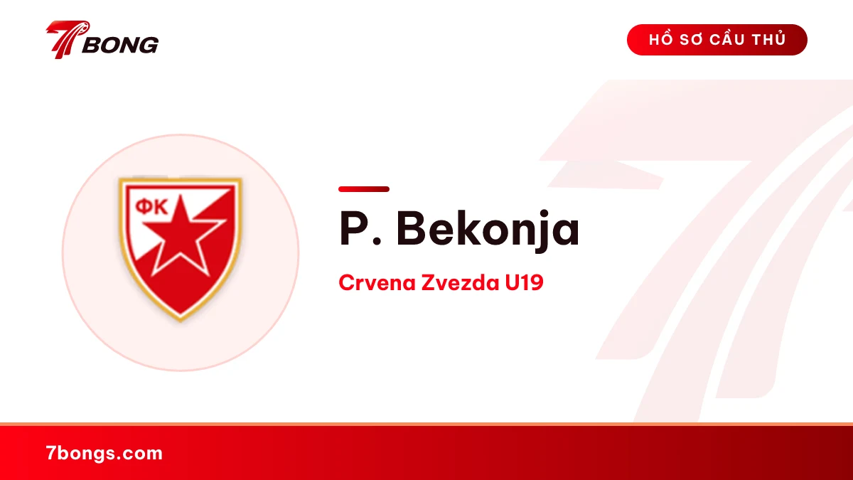 P. Bekonja — Crvena Zvezda U19