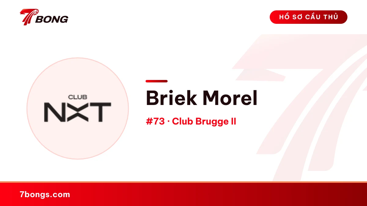 Briek Morel — Club Brugge II