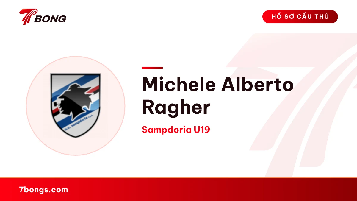 Michele Alberto Ragher — Sampdoria U19