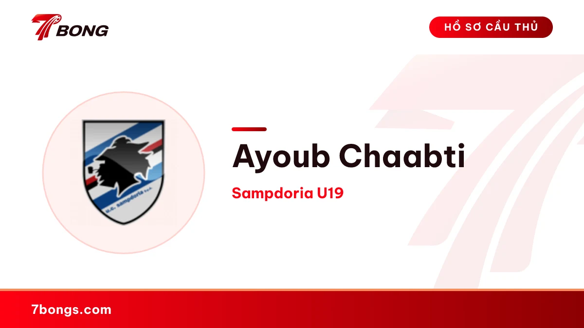 Ayoub Chaabti — Sampdoria U19