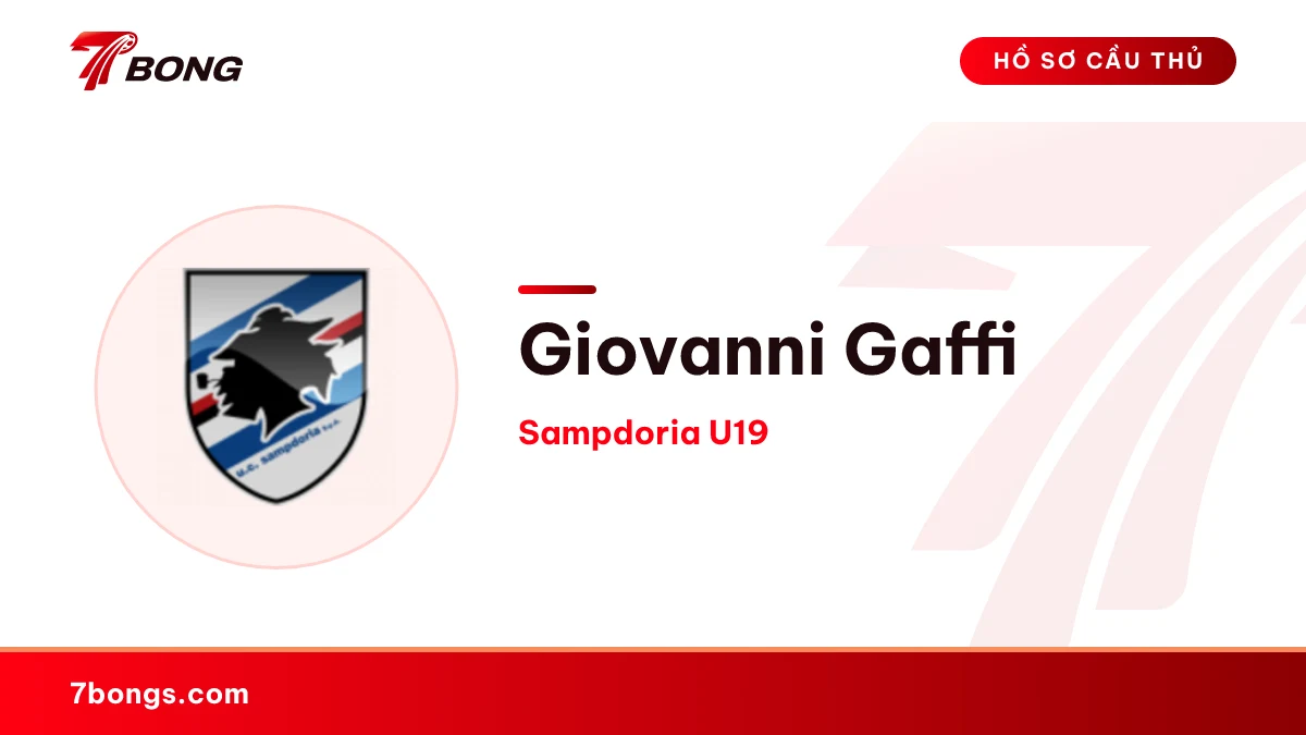 Giovanni Gaffi — Sampdoria U19