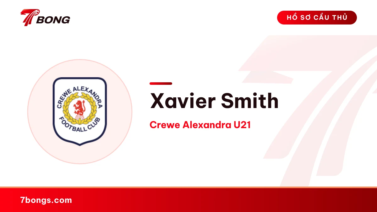 Xavier Smith — Crewe Alexandra U21
