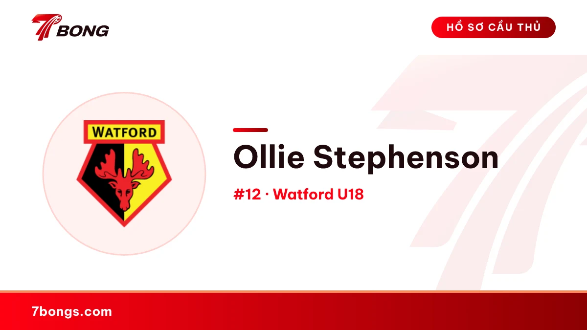 Ollie Stephenson — Watford U18